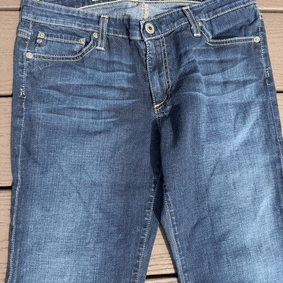 AG Adriano Goldschmied The Angel Boot Cut Blue Jeans Denim 30 x 33 Womens 30R - Picture 8 of 11